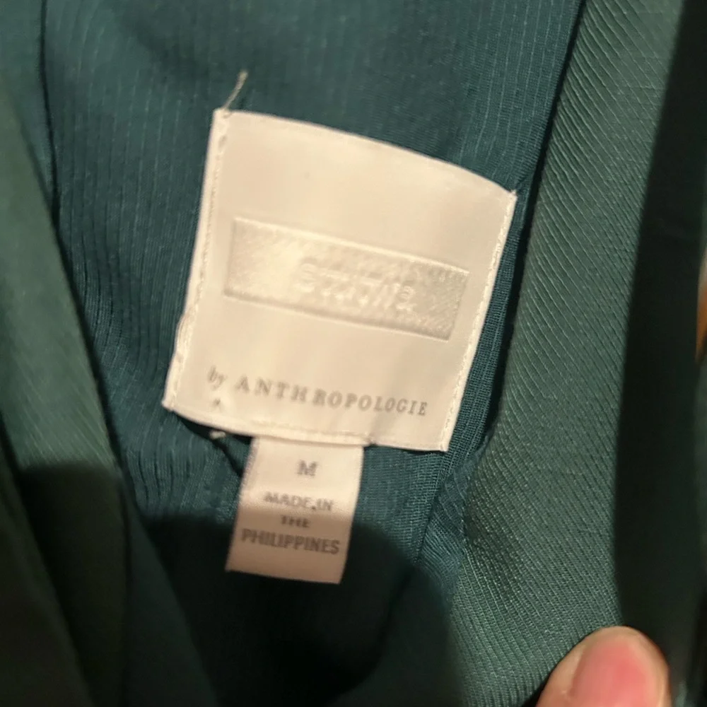 Ettitwa by Anthropologie Wide Leg Striped jumpsuit Size Medium - Picture 8 of 11